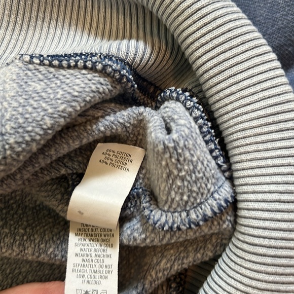 Aerie Light Blue Hoodie Zip Up Size Small - Picture 8 of 9